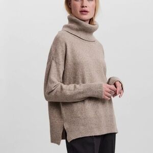 Charter Club Luxury 100% Cashmere Turtleneck Tunic Quiet Luxury Old Money